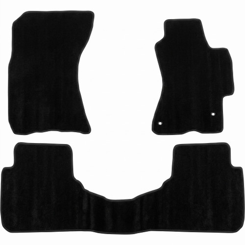 Subaru Liberty/Outback BL BP 4TH black carpet floor mats