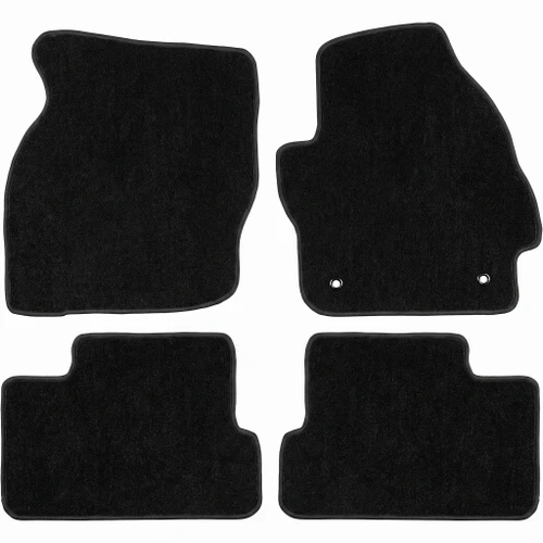 Mazda 3 BL black carpet floor mats