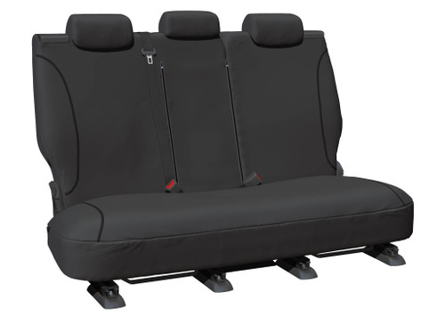 Toyota LandCruiser 79 Series Double Cab Tradies Grey canvas 2nd row seat covers