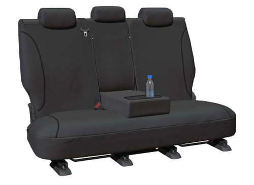 Tradies Grey canvas 2nd row bench seat cover with armrest allowance for Lexus LX470 & Toyota LandCruiser 100 Series