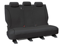 Toyota LandCruiser 100 Series Tradies Grey canvas rear bench seat covers