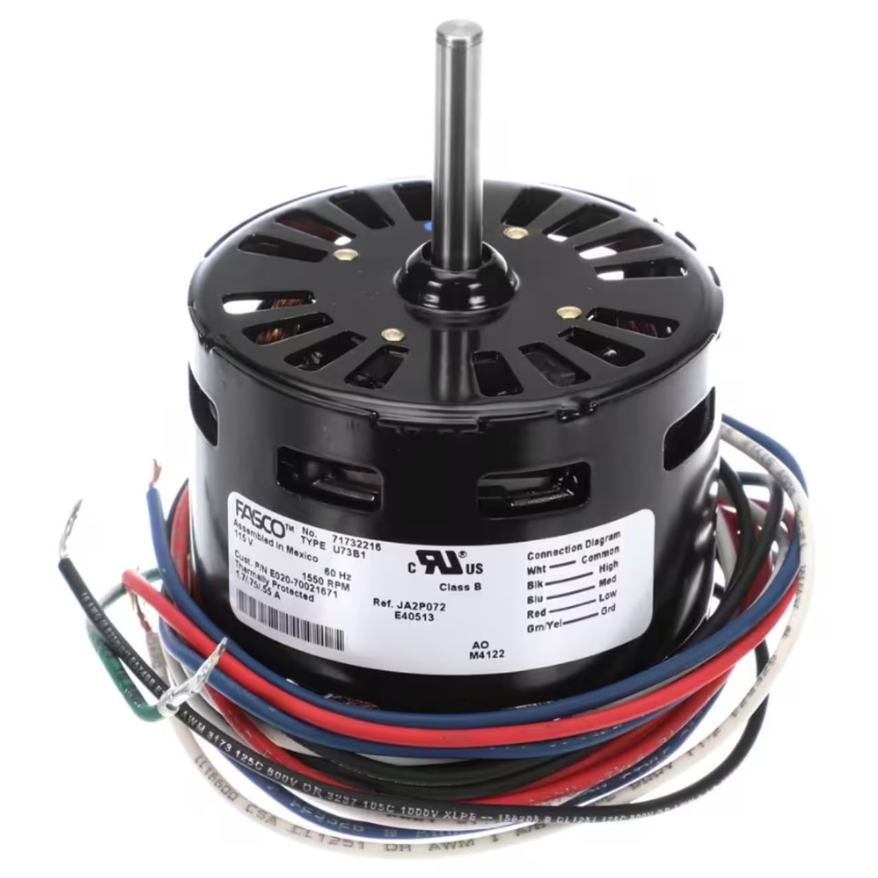 IEC International Environmental E020-70021671 Motor St, 1/20 Hp