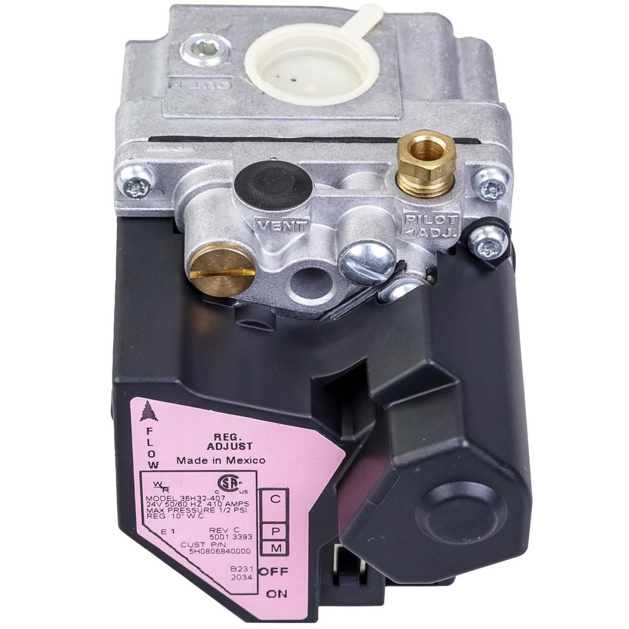 Modine 5H80684 FP 56148 White Rodgers 36H32-407 Propane Valve