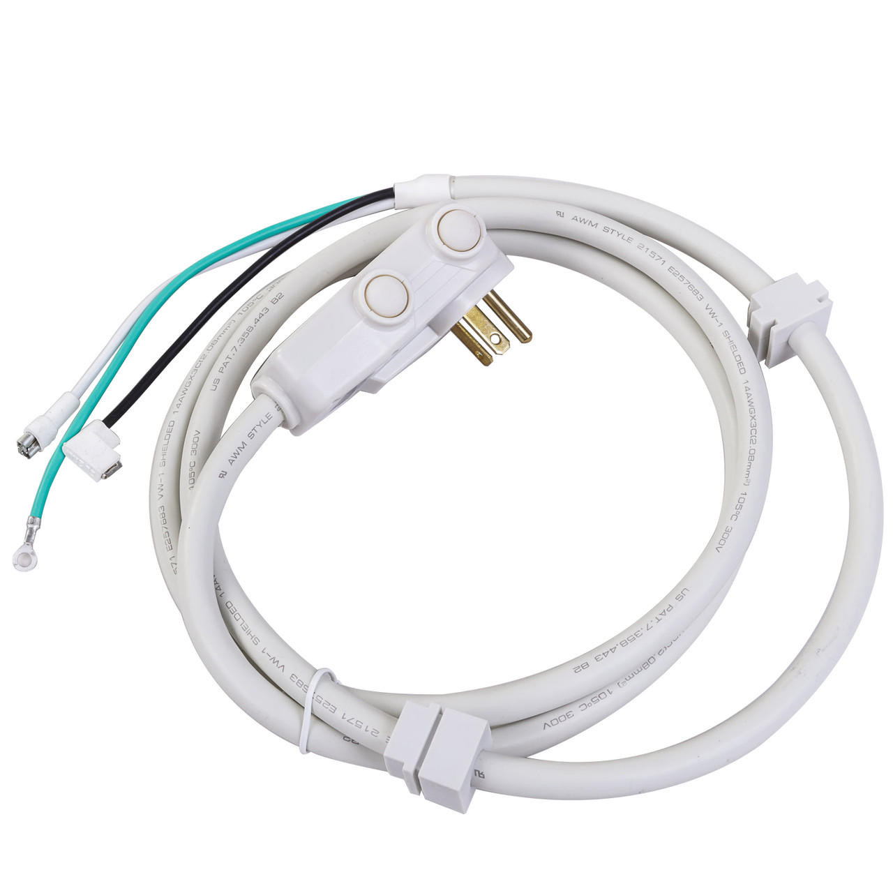 GE WJ26X10333 LCDI Power Cord, Replaces GE WJ35X10181