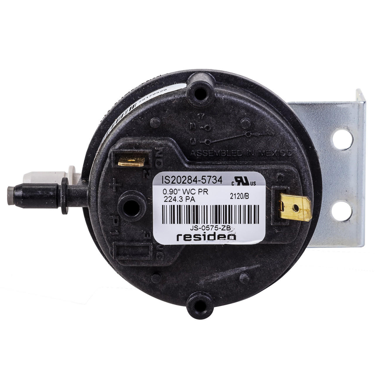 Schwank/Infrasave JS-0575-ZB Air Proving Switch, .90 Inch W.C.
