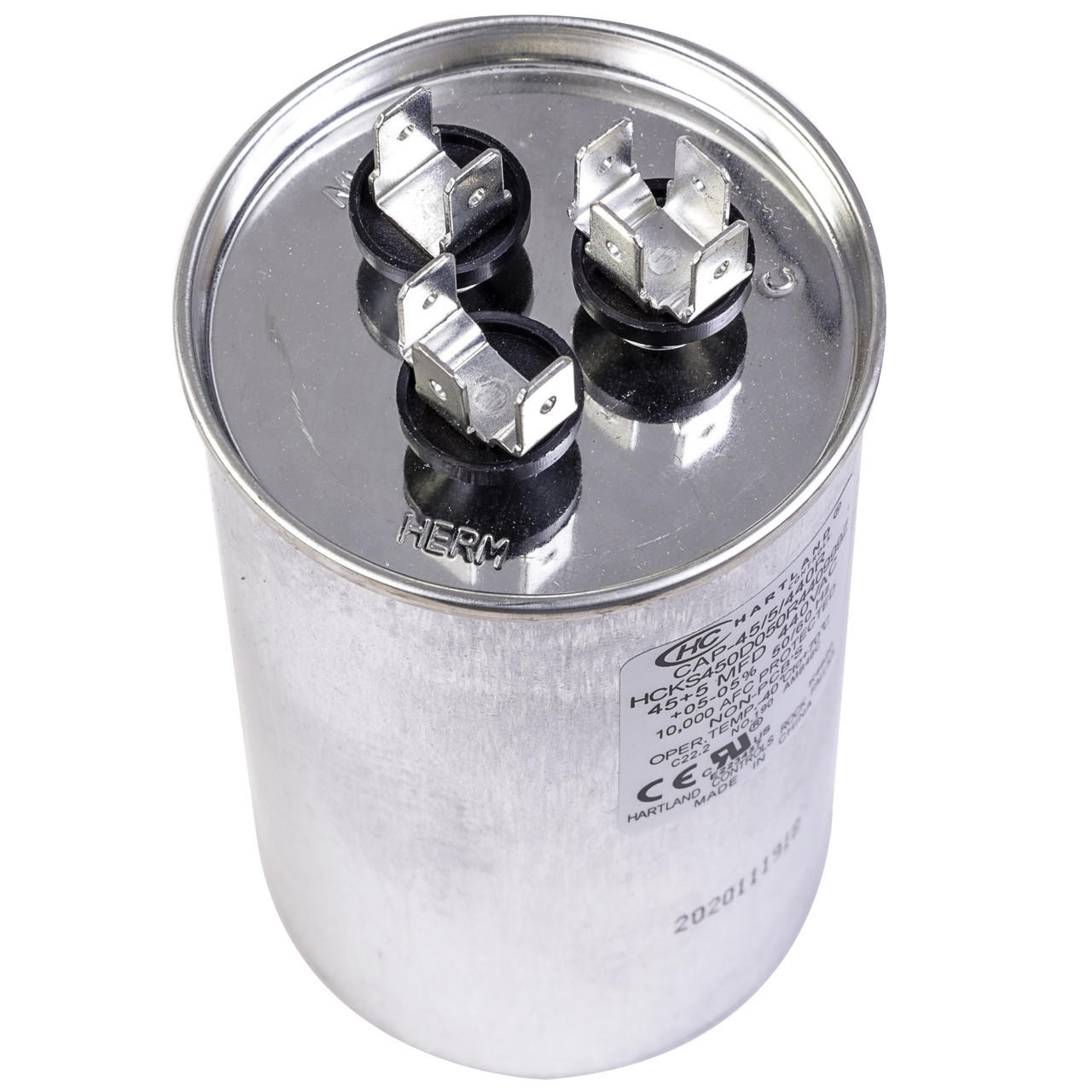 らん HartlandControls CAP-45/5/440R, HCKS450D050R440999Z, 45+5