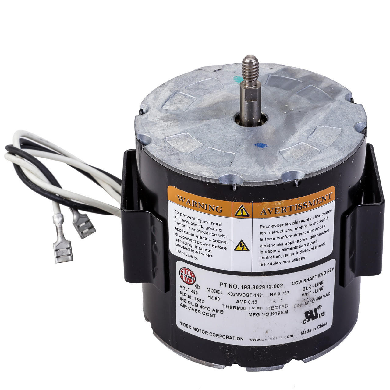 Chromalox 193-302912-003 Motor