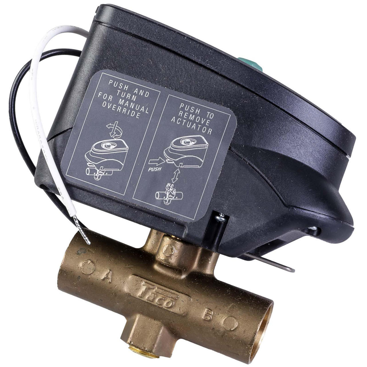 Taco V075C2A2ZALNVE2A1 Zone Sentry Zone Valve, 2 way, NC, 3/4