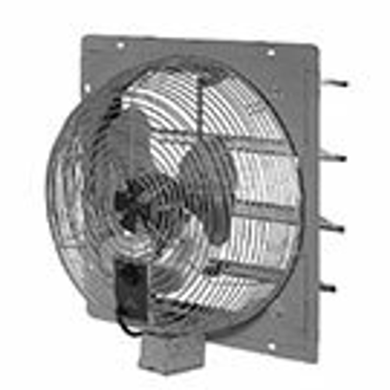 Shutter Mounted Wall Exhaust Fans