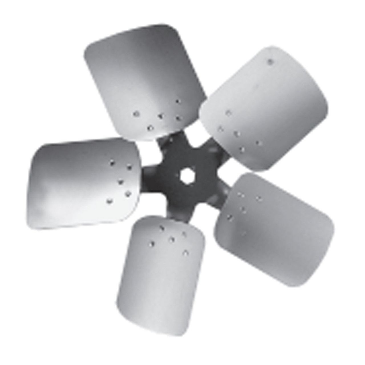 Lau 60561401 Y12E07A2227CCW 22 Inch Diameter 5 Blade Heavy Duty Condenser  Style Propeller, Aluminum, Min Order Qty 2