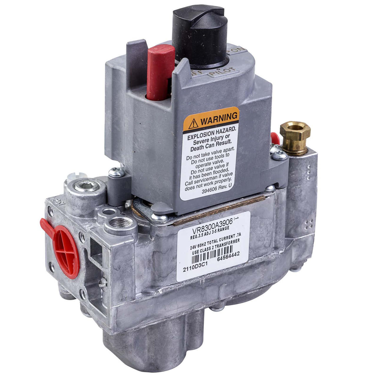 Modine 5H73100-2 FP 12535 Gas Valve 5H0731000002, Honeywell