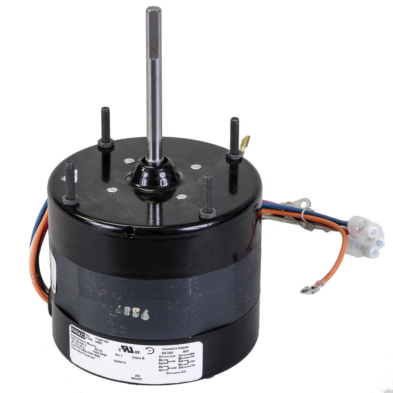 Berko / Marley /QMark 3900-0361-501 Motor, 480V