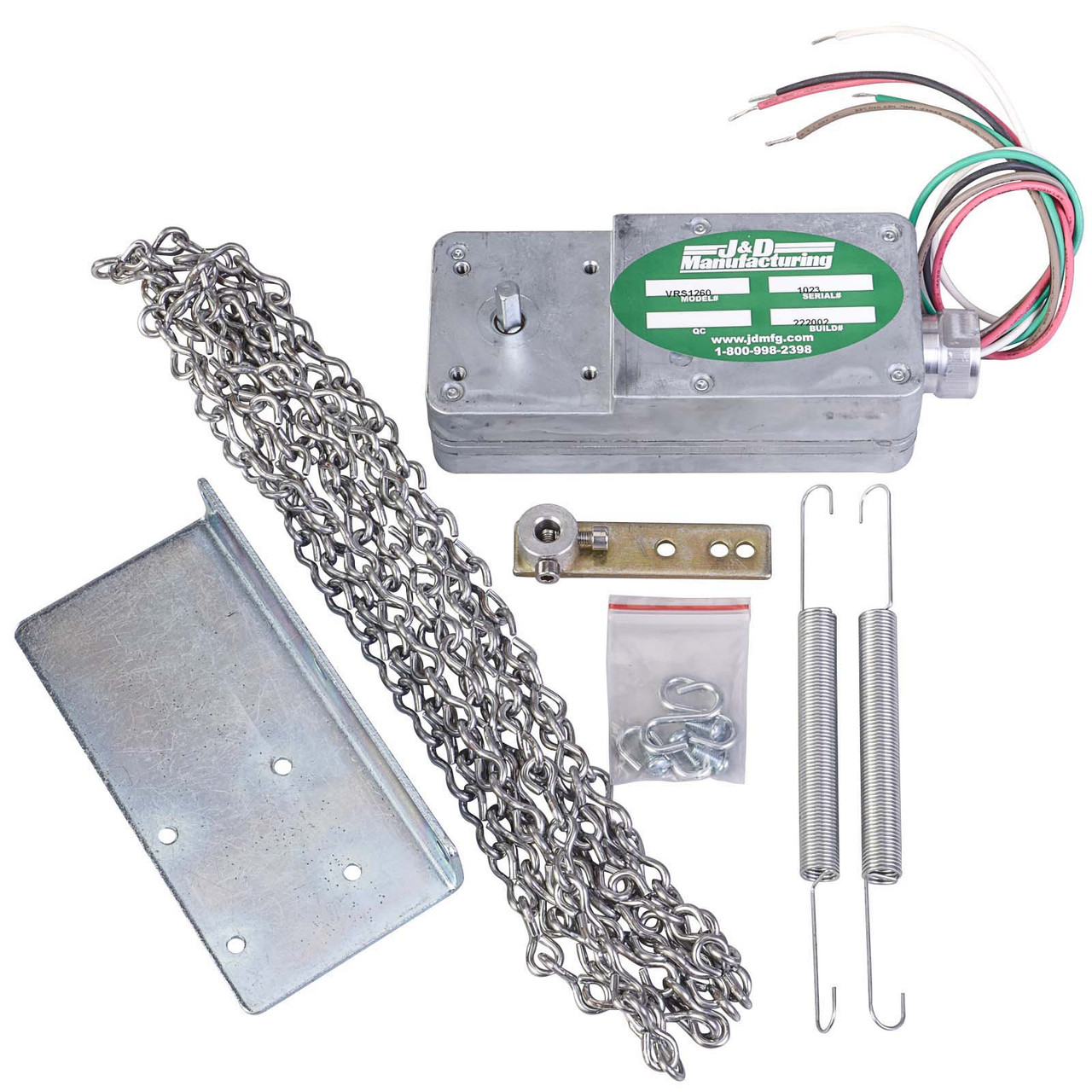 fabuページ J&D Manufacturing VRS1260 Shutter Motor Kit, 12 Inch To 60