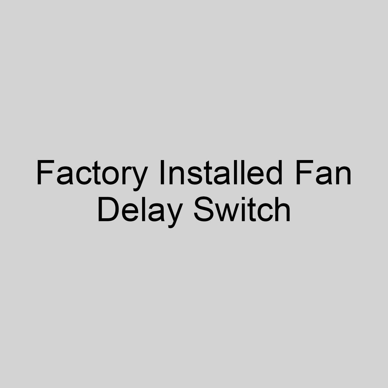 Markel F Factory Installed Fan Delay Switch, For 480 Volt Units