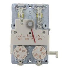 Siemens Thermostat Chassis & Wall Plate - Day & Night Reverse Acting 