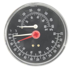 Weil McLain Combination Pressure-Temperature Gauge (All Boiler Sizes) 