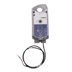  Siemens Building Technology GMA121.1P OpenAir Electronic Damper Actuator Spring Return 62 lb-in Torque Rotary 24V 2-Position Control Plenum Cable 