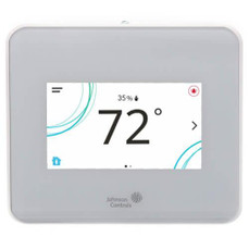 Johnson Controls TEC3000 BACnet or N2 Networked Thermostat Controller w/ Dehumidification (White) 