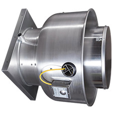  FloAire DU10H Wall Mount Direct Drive Centrifugal Upblast Exhaust Fan, 400 CFM, 115V/1Ph 