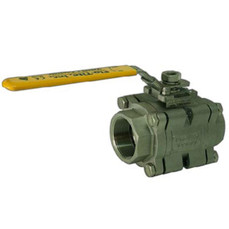  Flo-Tite 410-CS-1-RRR-L-032 1 1/4 Inch Ball Valve, Full Port, NPT Ends, Tri-Star Series 