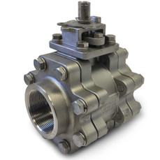  Flo-Tite HPF41-CS-1-FGFG-L-032 1 1/4 Inch Ball Valve, Full Port, NPT Ends, Fire Safe, Tri-Pro Series 