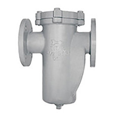  Titan Flow Control BS35FC0400 4 Inch Basket Strainer, Carbon Steel, ASME Class 150, Flanged Ended, Quick Open Cover, Epoxy Painted 