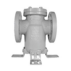  Titan Flow Control BS86C1000 10 Inch Basket Strainer, Carbon Steel, ASME Class 300, Flanged Ends, Bolted Cover, Epoxy Painted 