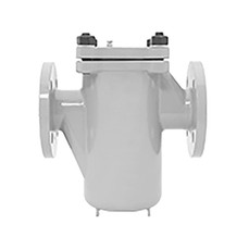  Titan Flow Control BS87FC0800 8 Inch Basket Strainer, Carbon Steel, ASME Class 150, Flanged Ends, Bolted Cover, Epoxy Painted 