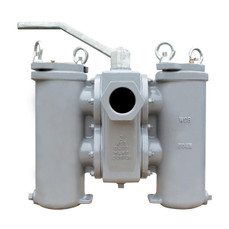  Titan Flow Control DS596C0125 1 1/4 Inch Duplex Strainer, Carbon Steel, ASME Class 150, Threaded Ends 