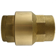  Titan Flow Control CV20BR0150 1 1/2 Inch Check Valve, Threaded Ends, Brass Body, Buna-N Seat 