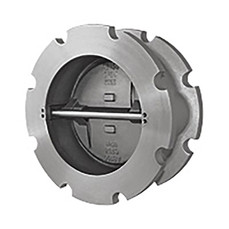  Titan Flow Control CV42CSB0200 2 Inch Check Valve, Wafer Type, Carbon Steel Body, Buna-N Seat 