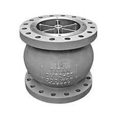  Titan Flow Control CV52CSM1200 12 Inch Check Valve, Center Guided Silent Globe Type, Carbon Steel Body, Metal Seat 