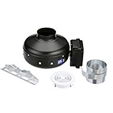  Soler And Palau KIT-PV100X Inline Centrifugal Duct Fan Kit, 153CFM, 115V/1Ph 