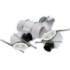  Soler And Palau KIT-TD100X1H 4 Inch Inline Mixed Flow Duct Fan Kit, 135 CFM, 120V/1Ph 