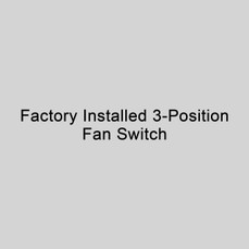  Ruffneck Factory Installed 3 Position Fan Switch For CR1 Heater 