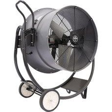  Triangle HVD3015-V 30 Inch JetAire High Velocity Fan, Cradle Mount, 7,900 CFM, 115V/1Ph, 1 HP 