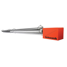 builderSchwank SETU-110-15-AN Radiant Tube Heater, Natural Gas, 115V Burner, 24V Controls, 110,000 BTUH, 15 Ft U Tube, 2 Stage