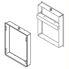  Amana AVEWA08-14A VTAC Exterior Wall Adapter, 2 Part Telescoping Design, 8-14 Inch Depth 