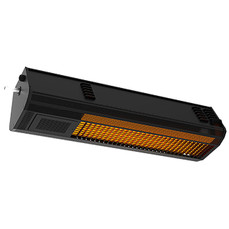 supremeSchwank MO-2313-LP Patio Heater, Propane, 24V, 35,000 BTUH, Marine Grade Black Finish, 1 Stage