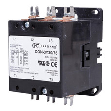Hartland Controls HartlandControls CON-3/120/75, HCDY3XT07JS999, 3P 120V 75AMP CONTACTOR 