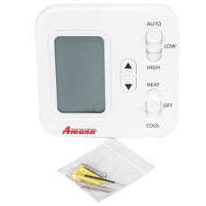  Amana PHWT-A150H Wired Wall Thermostat, Digital Display, NON-Programmable 