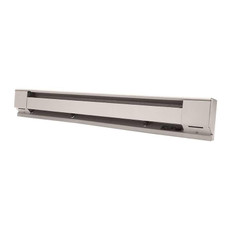 QMark 2503W Electric Baseboard Heater, 3' Length, 750W, 208V 1PH 3.6A, Navajo White (Beige) Color