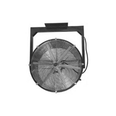  TPI MCD24-1-1-2-T-TEC 24 Inch Permanent Mount Heavy Duty Direct Drive Blower, 8200 CFM, 1.50 HP, 1-Way Swivel, Enclosed Motor, 115V/230V/1Ph 