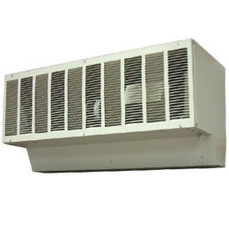  TPI CFHD96 96 Inch Heavy-Duty Air Curtain, Ships As (2) CFHD48, 9222 CFM, 120V/1Ph, Optional Electric Heater Modules Available 