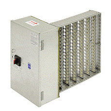 Markel 4PD15-1812-2-3 Electric Duct Heater, 15KW, 2 Step, 480V/3Ph, 17.5 In. W x 11.0 In. H Element