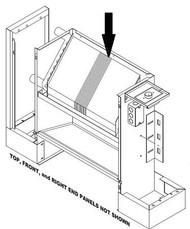 Beacon Morris MH-2021.08 Replacement Coil With Brackets, For Size 08 Cabinet Unit Heater, 2 Row High Capacity, For Hot Water ONLY 
