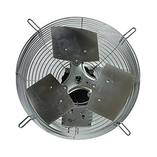  TPI CE10-D 10 Inch Direct Drive Guard Mounted Exhaust Fan, 3 Speed, 1/12 HP, 680 CFM, 120V/1Ph 
