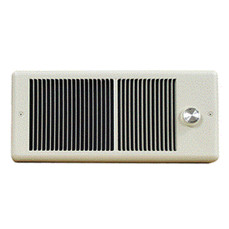  Markel E4315TRP Low Profile Fan Forced Wall Heater, Ivory Color, With Thermostat, 1500 Watts, 120V/1Ph 