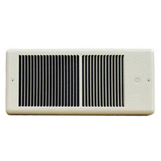  Markel E4375RP Low Profile Fan Forced Wall Heater, Ivory Color, 750 Watts, 120V/1Ph 