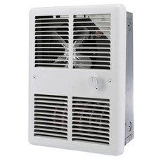  Markel E3215TRPW Fan Forced Wall Heater, White, With Thermostat, 1500 Watts, 120V/1Ph 